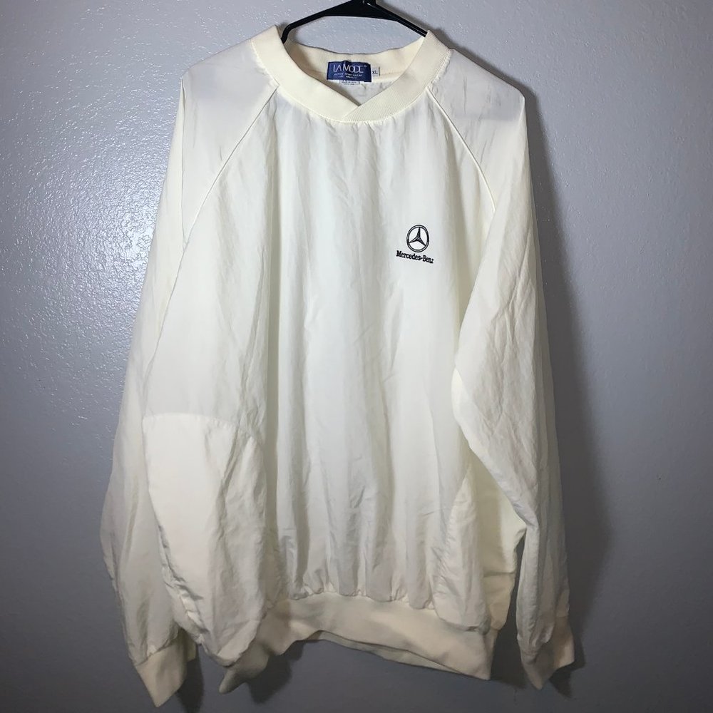 Mercedes-Benz White Pullover